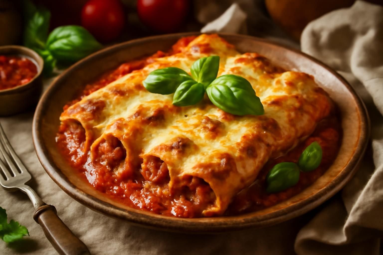 découvrez la recette italienne traditionnelle des cannellonis, un plat savoureux et authentique à préparer facilement chez vous.