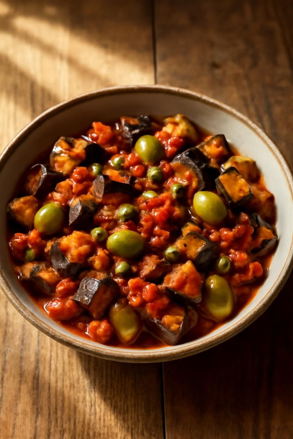 découvrez la recette traditionnelle de la caponata sicilienne, une poêlée savoureuse d'aubergines aigre-douces, parfaite pour un repas méditerranéen authentique et gourmand.