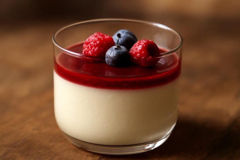 découvrez la recette parfaite de la panna cotta, onctueuse et délicate, qui tremble juste ce qu'il faut pour un dessert léger et gourmand.